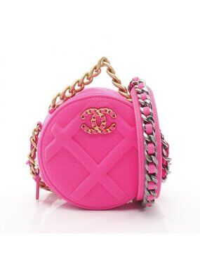 Chanel Shoulder Bag Round Mini Fuchsia Pink Other Chanel19